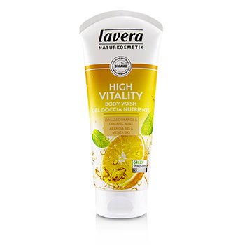Lavera Body Wash - Vitalitas Tinggi (Jeruk Organik & Mint Organik) (Body Wash - High Vitality (Organic Orange & Organic Mint))