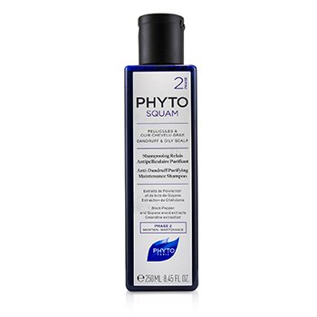 Phyto PhytoSquam Anti-Dandruff Purifying Maintenance Shampoo (Ketombe &Oily Scalp) (PhytoSquam Anti-Dandruff Purifying Maintenance Shampoo (Dandruff & Oily Scalp))