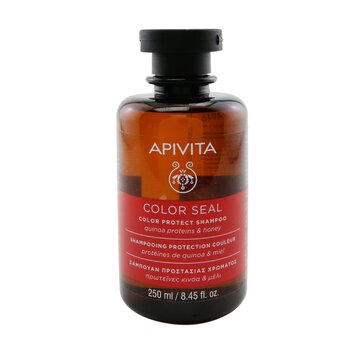 Apivita Warna Segel Warna Lindungi Sampo dengan Protein Quinoa & Madu (Untuk Rambut Berwarna) (Color Seal Color Protect Shampoo with Quinoa Proteins & Honey (For Colored Hair))