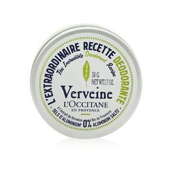 LOccitane Verveine (Verbena) Deodoran - 0% Garam Aluminium (Verveine (Verbena) Deodorant - 0% Aluminum Salts)