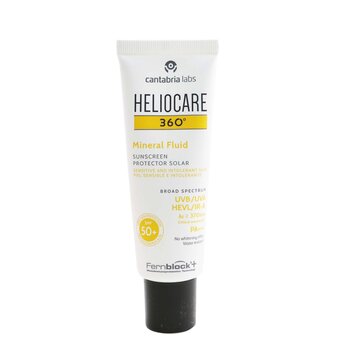Heliocare by Cantabria Labs Heliocare 360 Cairan Mineral SPF50 (Heliocare 360 Mineral Fluid SPF50)