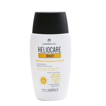 Heliocare by Cantabria Labs Heliocare 360 Cairan Toleransi Mineral SPF50 (Heliocare 360 Mineral Tolerance Fluid SPF50)