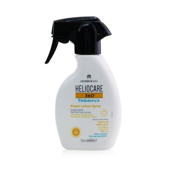 Heliocare 360 Pediatrics Atopic Lotion Spray Untuk Anak-Anak SPF50 (Tahan Air, Aplikasi Cepat Mudah)