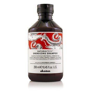 Davines Sampo Energi Teknologi Alami (Untuk Kulit Kepala &Rapuh, Rambut Menipis) (Natural Tech Energizing Shampoo (For Scalp & Fragile, Thinning Hair))