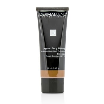 Kaki dan Tubuh Make Up Buildable Liquid Body Foundation Sunscreen Spektrum Luas SPF 25 - #Deep Alami 85N (Unboxed)