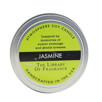 Lilin Kedelai Atmosfer - Jasmine (Atmosphere Soy Candle - Jasmine)