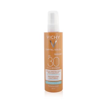 Capital Soleil Beach Protect Rehydrating Light Spray SPF 30 (Tahan Air - Wajah & Tubuh)