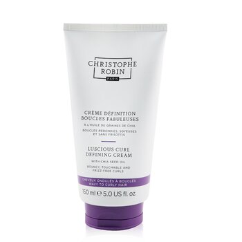 Christophe Robin Luscious Curl Defining Cream dengan Chia Seed Oil (Luscious Curl Defining Cream with Chia Seed Oil)