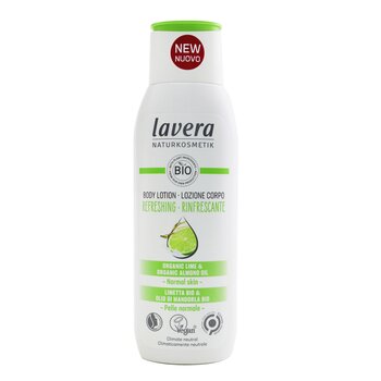 Lavera Body Lotion (Regreshing) - Dengan Minyak Jeruk Nipis & Organik Almond - Untuk Kulit Normal (Body Lotion (Regreshing) - With Lime & Organic Almond Oil - For Normal Skin)