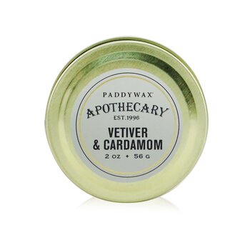 Paddywax Lilin Apoteker - Vetiver & Kapulaga (Apothecary Candle - Vetiver & Cardamom)