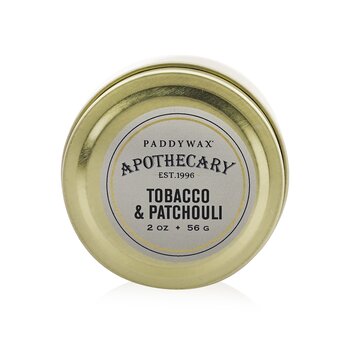 Paddywax Lilin Apoteker - Tembakau & Nilam (Apothecary Candle - Tobacco & Patchouli)