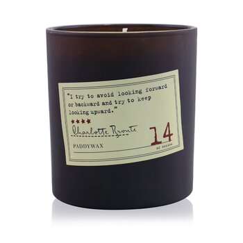 Paddywax Lilin Perpustakaan - Charlotte Bronte (Library Candle - Charlotte Bronte)