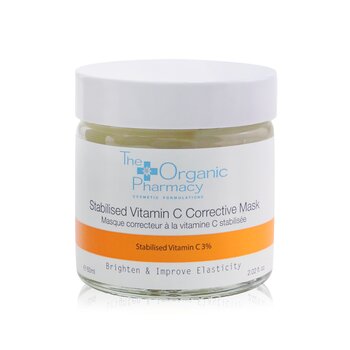 The Organic Pharmacy Masker Korektif Vitamin C yang Stabil - Mencerahkan &Meningkatkan Elastisitas (Stabilised Vitamin C Corrective Mask - Brighten & Improve Elasticity)