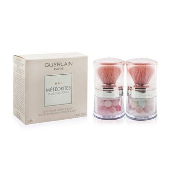 Meteorit Travelling Pearls Duo Bedak Dan Blush On