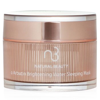 Natural Beauty Masker Tidur Air Pencerah Arbutin (a Arbutin Brightening Water Sleeping Mask)