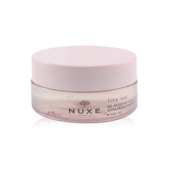 Nuxe Masker Gel Pembersih Ultra-Segar yang Sangat Mawar (Very Rose Ultra-Fresh Cleansing Gel Mask)