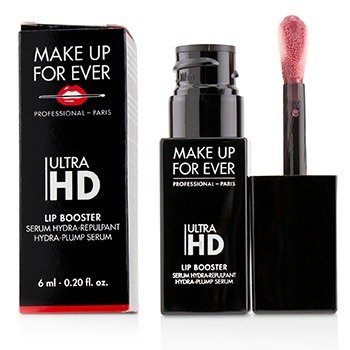 Make Up For Ever Serum Montok Penguat Bibir Ultra HD - # 01 (Bioskop) (Ultra HD Lip Booster Hydra Plump Serum - # 01 (Cinema))