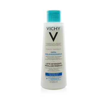 Vichy Purete Thermale Mineral Micellar Milk - Untuk Kulit Kering (Purete Thermale Mineral Micellar Milk - For Dry Skin)