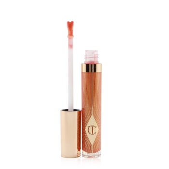 Charlotte Tilbury Mandi Bibir Kolagen - # Peachy Montok (Collagen Lip Bath - # Peachy Plump)