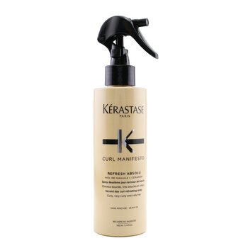 Kerastase Curl Manifesto Refresh Absolu Second Day Curl Refreshing Spray (Untuk Rambut Keriting, Sangat Keriting &Coily) (Curl Manifesto Refresh Absolu Second Day Curl Refreshing Spray (For Curly, Very Curly & Coily Hair))