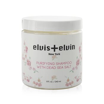 Elvis + Elvin Sampo Pemurnian Dengan Garam Laut Mati (Purifying Shampoo With Dead Sea Salt)