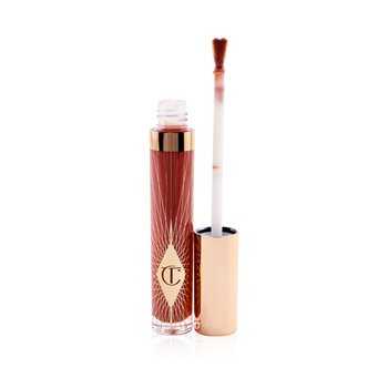 Charlotte Tilbury Mandi Bibir Kolagen - # Cahaya Kemerahan (Collagen Lip Bath - # Rosy Glow)