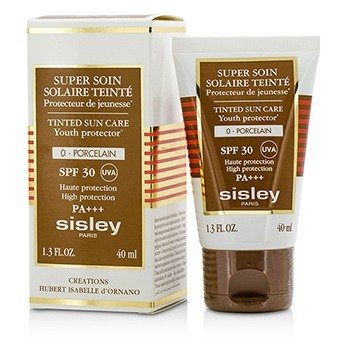 Sisley Super Soin Solaire Tinted Youth Protector SPF 30 UVA PA+++ - Porselen #0 (Super Soin Solaire Tinted Youth Protector SPF 30 UVA PA+++ - #0 Porcelain)