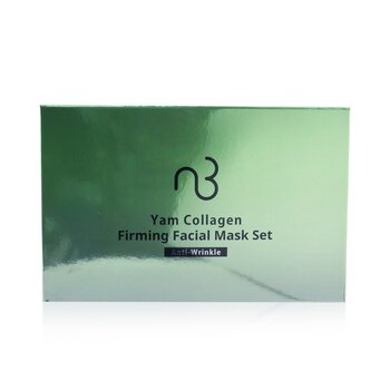 Natural Beauty Set Masker Wajah Pengencang Kolagen Ubi - Anti-Kerut (Yam Collagen Firming Facial Mask Set - Anti-Wrinkle)
