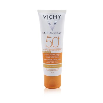 Capital Soleil Anti-Dark Spot 3-In-1 Perawatan Harian Berwarna SPF 50