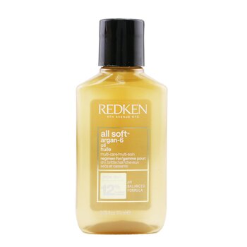 Redken Semua minyak argan-6 lembut (untuk rambut kering dan rapuh) (All Soft Argan-6 Oil (For Dry, Brittle Hair))
