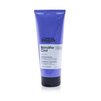 LOreal Professionnel Serie Expert - Blondifier Cool Violet Dyes Conditioner (Untuk Rambut Disorot atau Pirang) (Professionnel Serie Expert - Blondifier Cool Violet Dyes Conditioner  (For Highlighted or Blonde Hair))