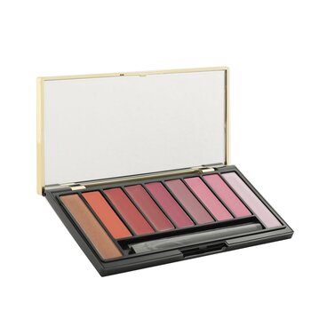L'Absolu Rouge Lip Palette Holiday Edition (7x Warna Bibir, 2x Sparkling Top Coat, 1x Brush)