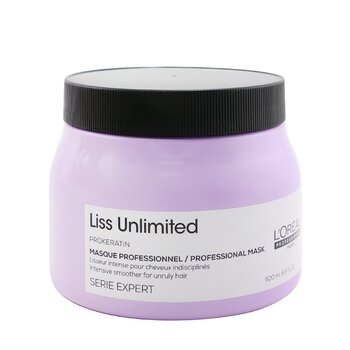 LOreal Professionnel Serie Expert - Liss Unlimited Prokeratin Intense Smoothing Mask (Untuk Rambut Sulit Diatur) (Professionnel Serie Expert - Liss Unlimited Prokeratin Intense Smoothing Mask (For Unruly Hair))