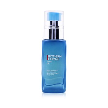 Biotherm Homme T-Pur Gel Ultra-Mattifying & Kontrol Minyak (Homme T-Pur Gel Ultra-Mattifying & Oil-Control)