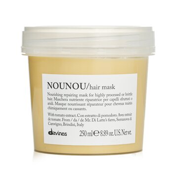 Davines Nounou Hair Mask (Untuk Rambut Yang Sangat Diproses atau Rapuh) (Nounou Hair Mask (For Highly Processed or Brittle Hair))