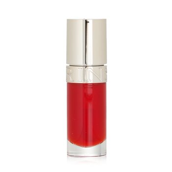 Clarins Minyak Penghibur Bibir - # 08 Strawberry (Lip Comfort Oil - # 08 Strawberry)