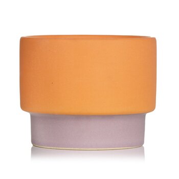 Paddywax Lilin Keramik Blok Warna - Violet & Vanilla (Color Block Ceramic Candle - Violet & Vanilla)