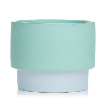 Paddywax Lilin Keramik Blok Warna - Suede Air Asin (Color Block Ceramic Candle - Saltwater Suede)