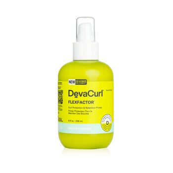DevaCurl FlexFactor (Curl Protection & Retention Primer - Untuk Semua Gelombang, Ikal, dan Kumparan) (FlexFactor (Curl Protection & Retention Primer - For All Waves, Curls, and Coils))