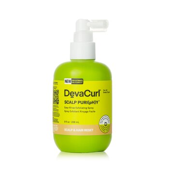 DevaCurl Kulit Kepala Puri(Ph)Y Semprotan Pengelupasan Kulit Kepala yang Mudah Dibilas (Scalp Puri(Ph)Y Easy-Rinse Exfoliating Spray)