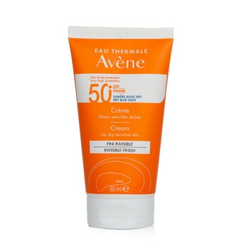 Avene Krim Perlindungan Sangat Tinggi SPF50+ - Untuk Kulit Sensitif Kering (Very High Protection Cream SPF50+ - For Dry Sensitive Skin)