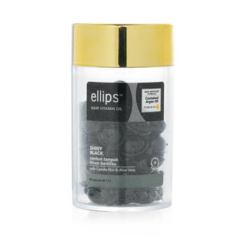 Ellips Minyak Vitamin Rambut - Shiny Black (Hair Vitamin Oil - Shiny Black)