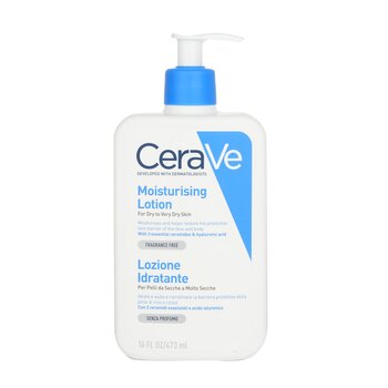 CeraVe Lotion Pelembab Untuk Kulit Kering Hingga Sangat Kering (Moisturising Lotion For Dry To Very Dry Skin)