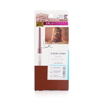 Love Liner Pensil Eyeliner - # Ash Brown (Pencil Eyeliner - # Ash Brown)