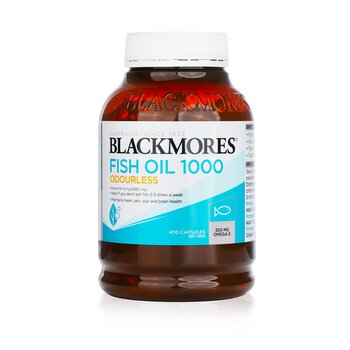 Blackmores Minyak Ikan Tidak Berbau 1000 (Odorless Fish Oil 1000)