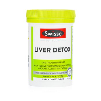 Swisse Detoks Hati Ultiboost (Ultiboost Liver Detox - 120 capsules)