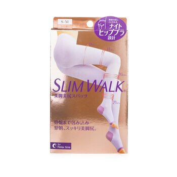 SlimWalk Spat Kompresi Tidur Spats Pantat Indah - # Lavender (Ukuran: S-M) (Beautiful Butt Spats Sleep Compression Spats - # Lavender (Size: S-M))