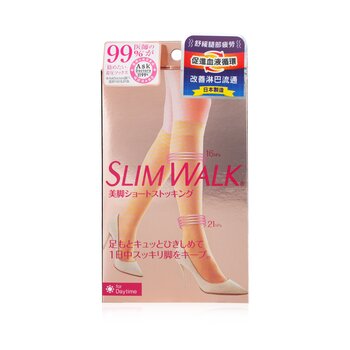 SlimWalk Stoking Kompresi untuk Kaki Indah - # Beige (Ukuran: S-M) (Compression Stockings for Beautiful Legs - # Beige (Size: S-M))