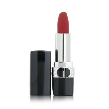 Christian Dior Rouge Dior Floral Care Refillable Lip Balm - # 999 (Matte Balm) (Rouge Dior Floral Care Refillable Lip Balm - # 999 (Matte Balm))