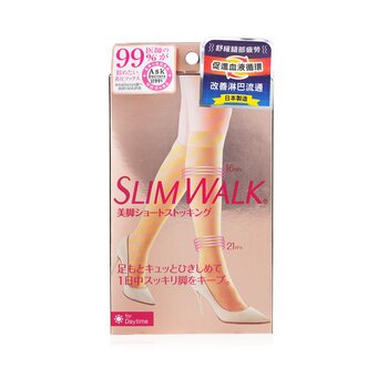 SlimWalk Stoking Kompresi untuk Kaki Indah - # Krem (Ukuran: M-L) (Compression Stockings for Beautiful Legs - # Beige (Size:M-L))